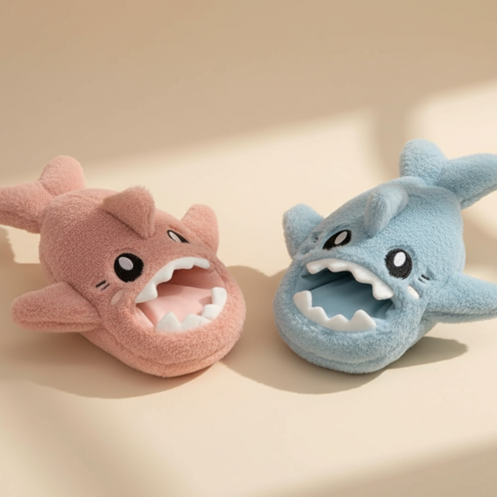 Cute Shark Plush mit Wärmflasche