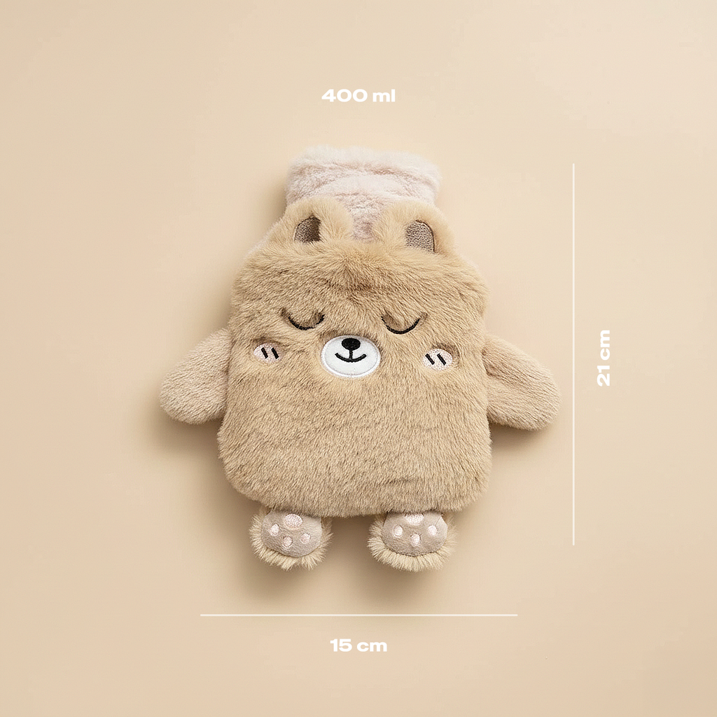 Soft Plush mit Wärmflasche