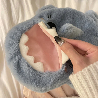 Cute Shark Plush mit Wärmflasche