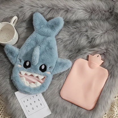 Cute Shark Plush mit Wärmflasche
