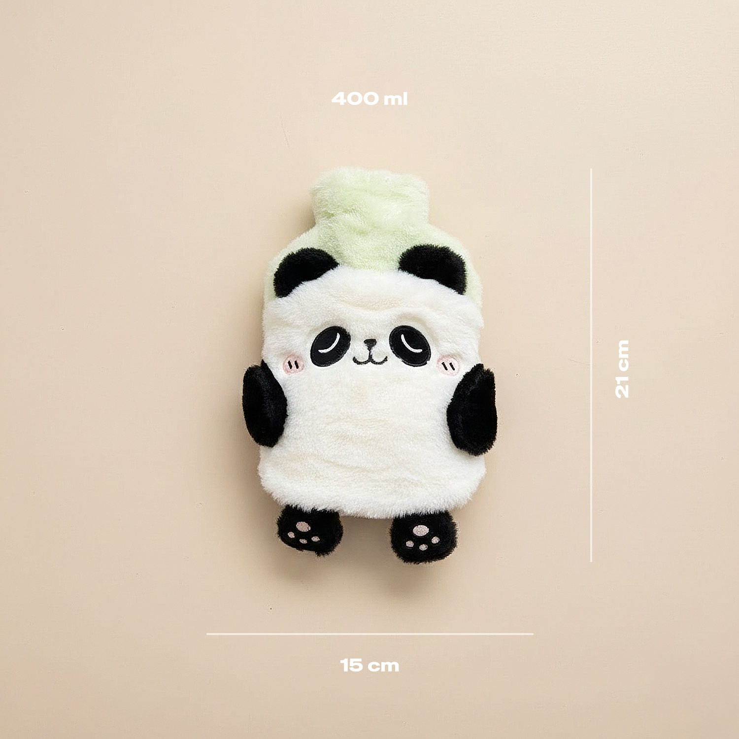 Soft Plush mit Wärmflasche