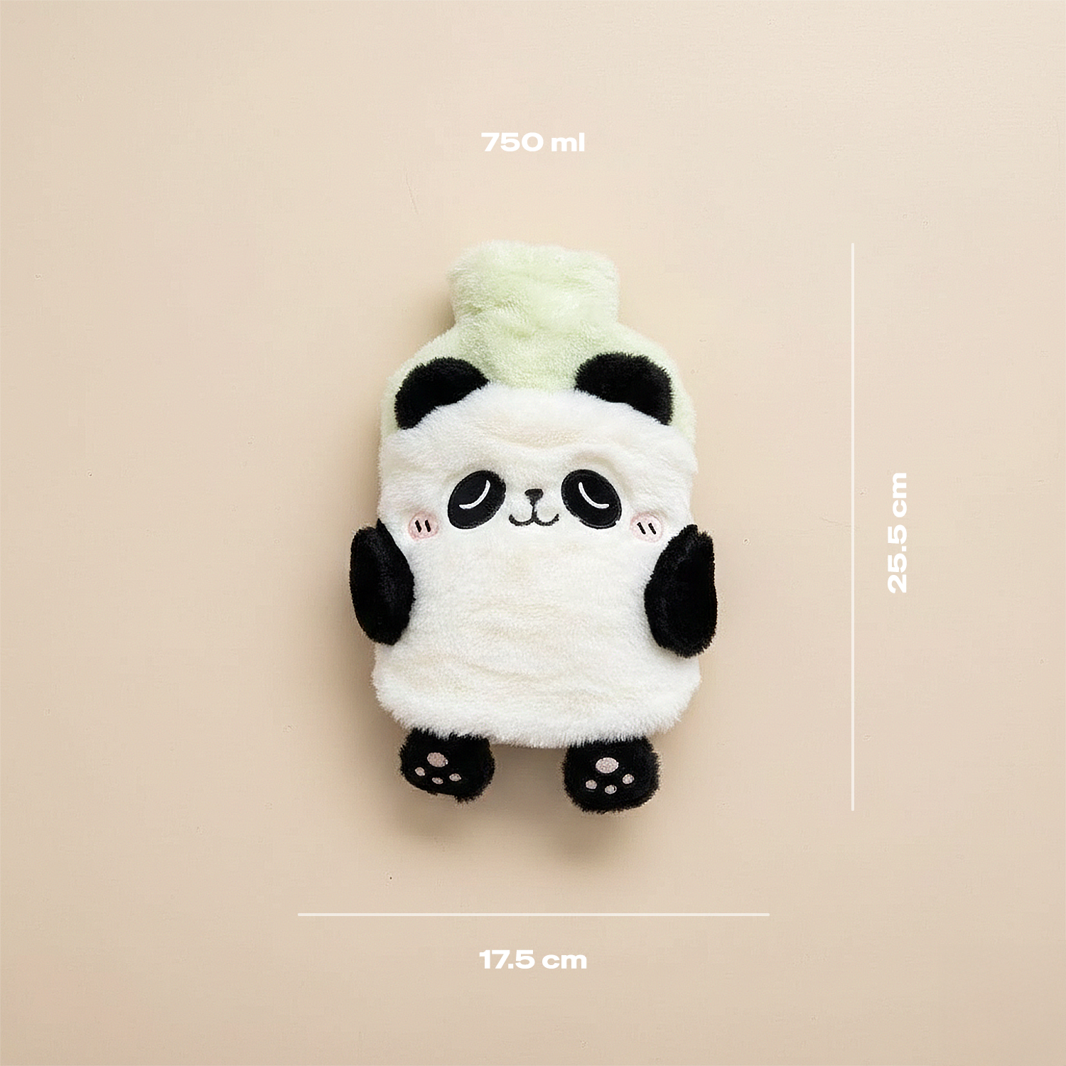 Soft Plush mit Wärmflasche